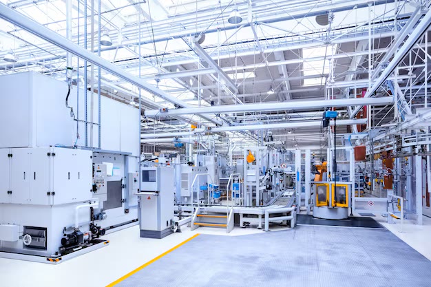 Un atelier de production moderne
